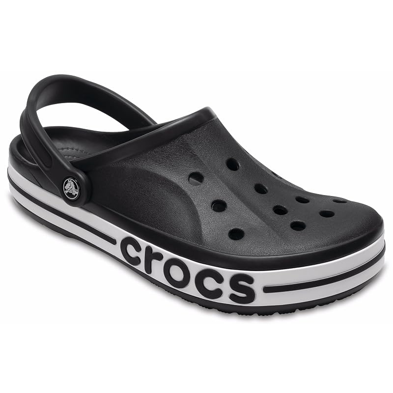 [Crocs] Bayaband Clog Sandals, Black, Size 27.0 Cm