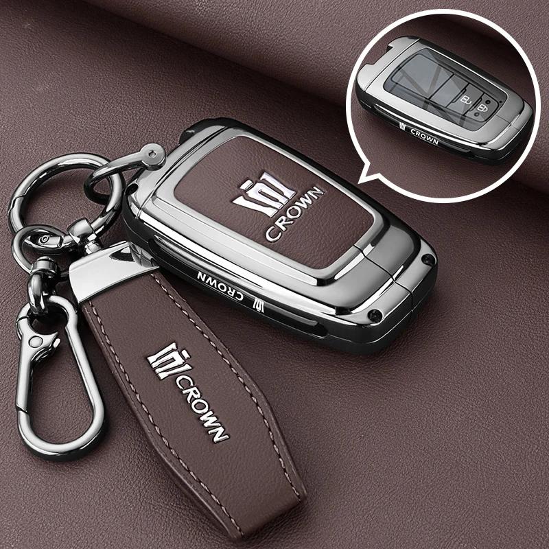 ANW1 2024 Toyota Crown Land Cruiser Key Set 14th Generation Special Product 13 Luxury Edition Automotive Parts 12 Buckle Case for Men
