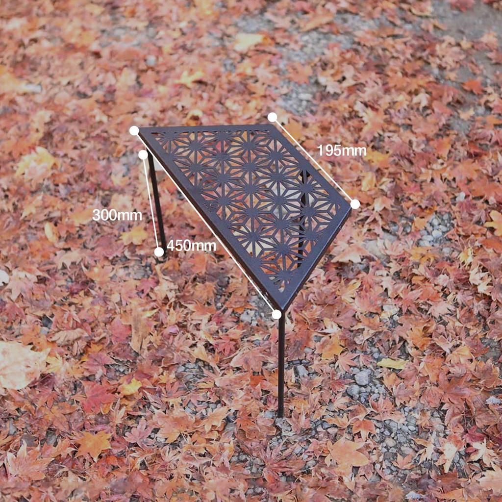 Japanese Pattern Outdoor Table Set of Camping Bonfire Changes with Combinations of S'more 6, Table, Table, Assembly, (set 6)