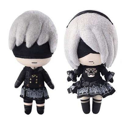 Nier Automata 2b Peluş Bebek Anime Bebek Çizgi Film Doldurulmuş Oyuncak Çocuk Hediyesi