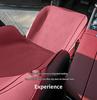 Suede Saddle Cushion: Ventilated Half-Wrap Seat Cover for Changan CS75 Plus