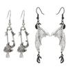 Halloween Novelty Mushroom Bats Wing Earrings Drop Dangle Party Jewelry For Women Girls Teens Festival Charm Gift