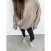 Khaki Green With Fleece Lining Gender-Free Sweatpants Sweatshirt