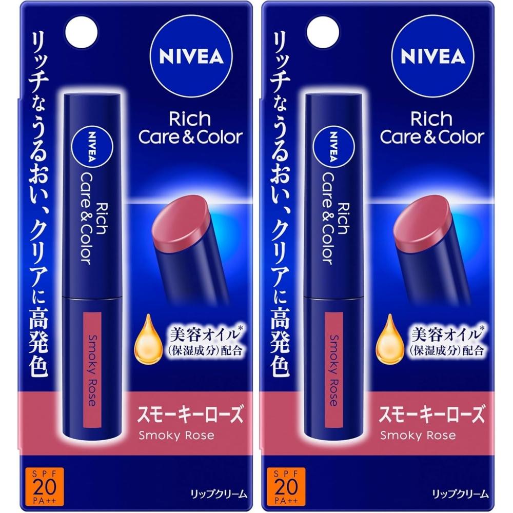 

Nivea Nivea Rich Care Color Lips Smoky Rose 2g X2