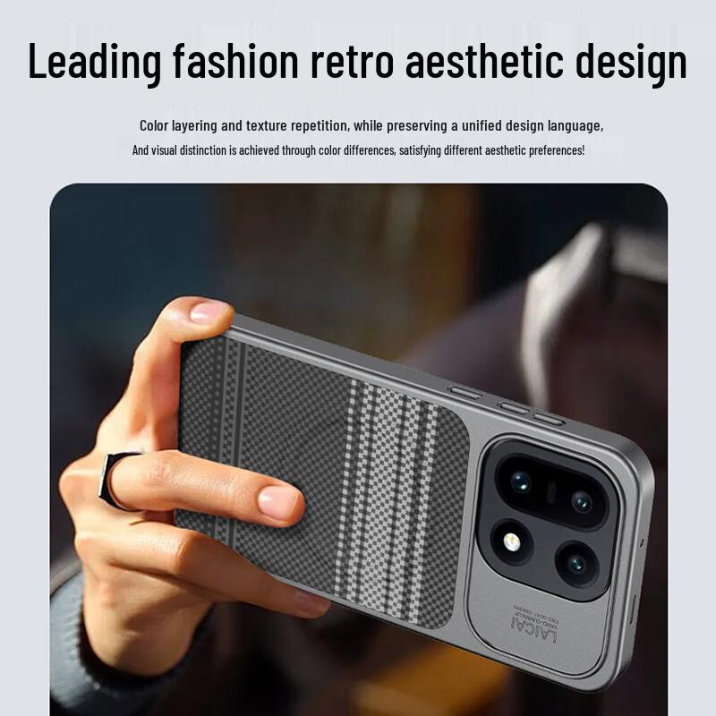 Premium Leather Texture Magnetic Phone Case for OnePlus 15