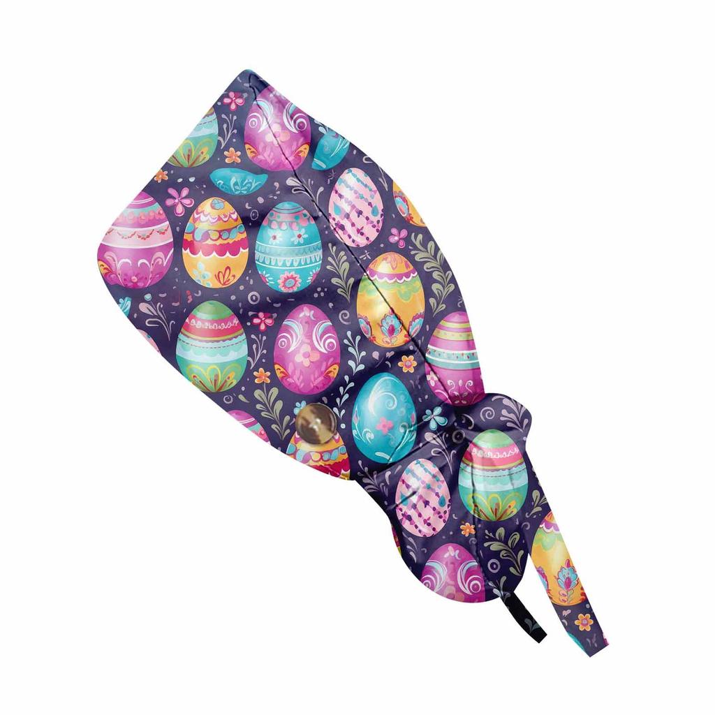 Pracovní čepice s módním potiskem, ležérní dámská čepice do culíku, čepice Wash, čepice Baotou