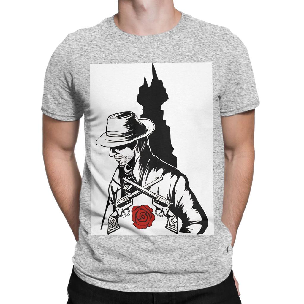 The Dark Tower poster Novelty 100 Cotton TShirt The Dark Tower Tees Tops For Unisex