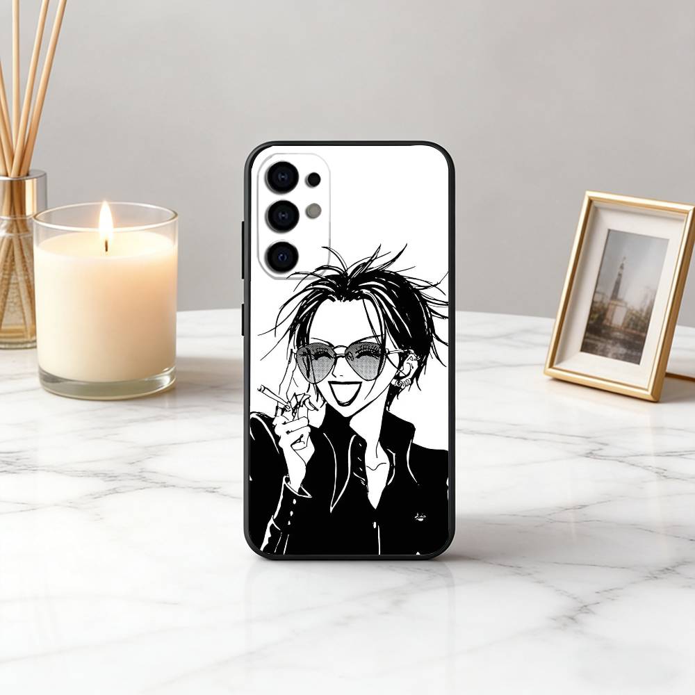 Cool Girl O-Osaki NO N-Nana-es Phone Case Black Silicone Soft For Samsung S25,S24,S21,S22,S23,S30,Ultra,S20,Plus,Fe,Lite