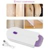 USB Wiederaufladbarer 2 IN 1 Haarentferner Smooth Touch Entfernung Schmerzlos Licht Sicher Sensor Rasierer Frauen Laser Epilierer Trimmer