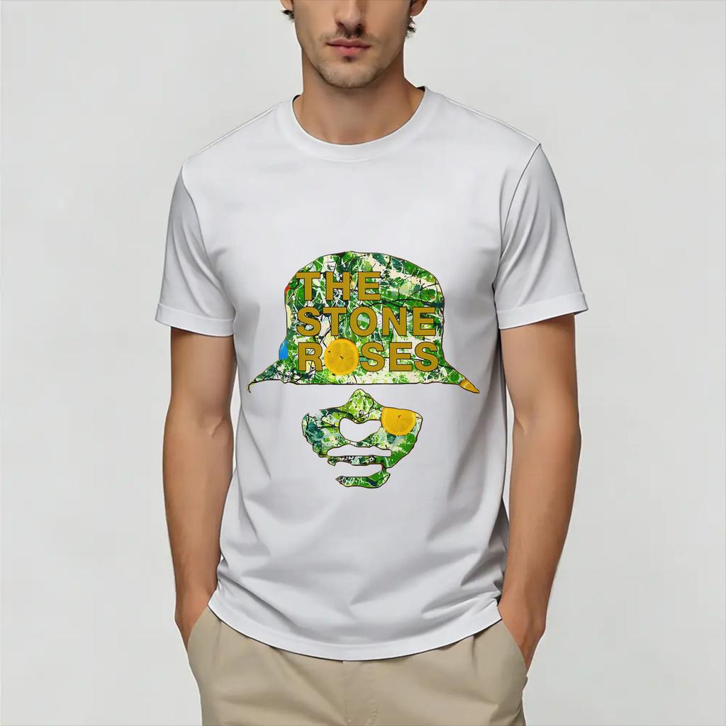 The Stone Roses T-Shirt Sommer Baumwoll-T-Shirts Für Unisexs Harajuku Benutzerdefiniertes Logo T-Shirt Kurzarm Streetwear Kleidung