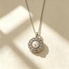 Elegant Floral Pearl Necklace - Chic & Versatile Design for Fashionable Commuting and Style