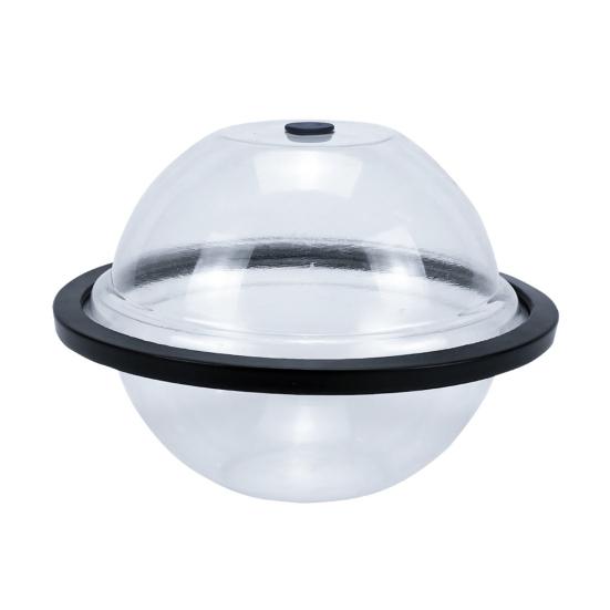Large Spherical Ice Cube Molds Flexible Silicone Ice Sphere Maker 7.44 Inches Ice Ball Trays for Ice Buckets Camping And Baking