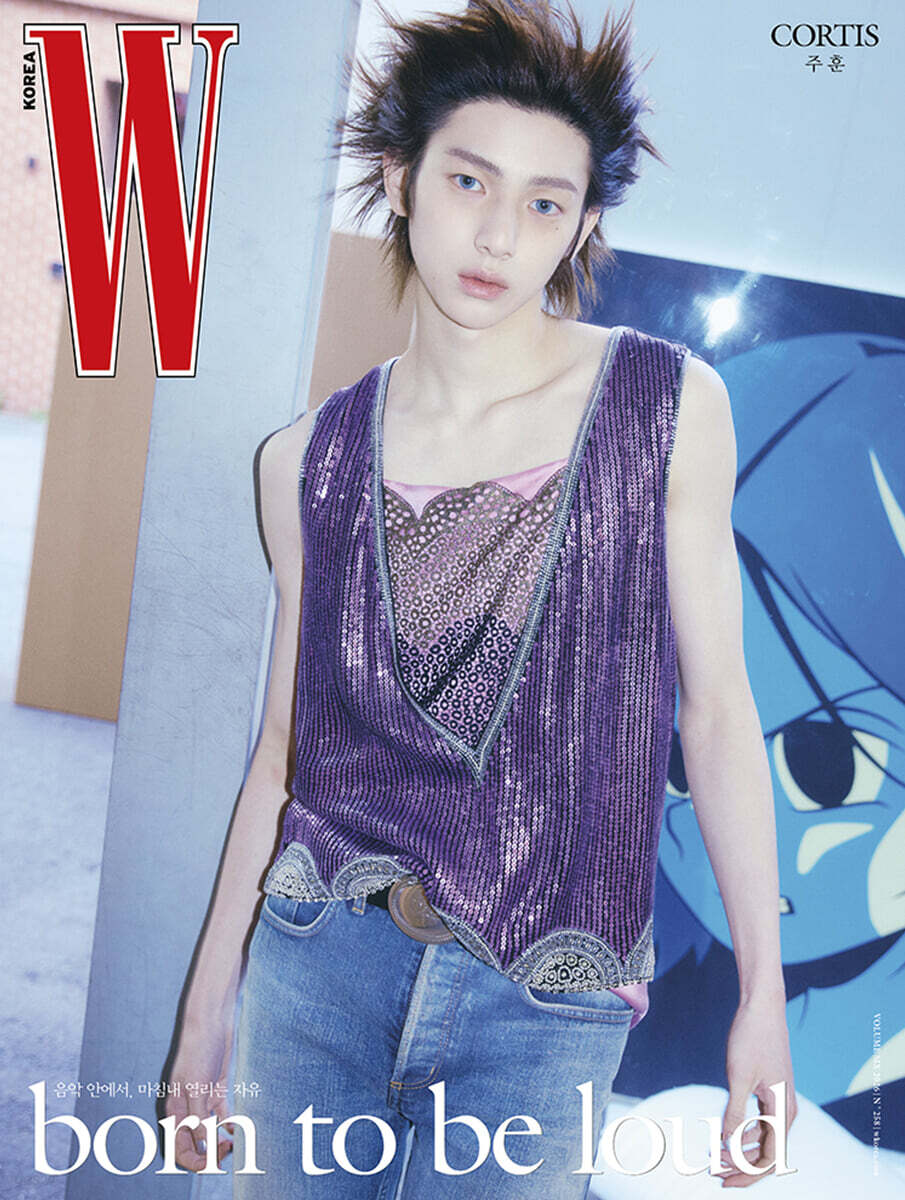 [Предзаказ] W Korea Том 6 CORTIS Juhun Тип E Июнь 2026 Kpop Журнал Официальное Ограниченное Коллекционное Издание Новый CORTIS Juhun – Type E