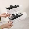 Platform White Shoes Women's 2024 New Winter Student Casual Women's Shoes Trendy Casual Sports Board Shoes Single Shoes Women