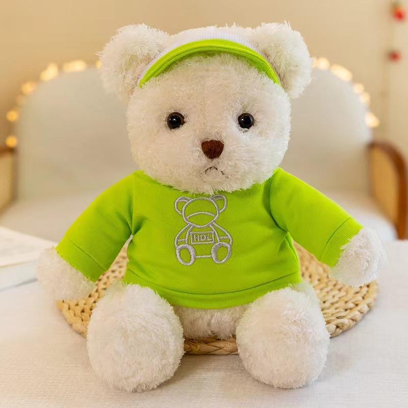 Cute Golf Bear Big Afu Plush Toy Cartoon Doll Brown Bear Ornaments Sofa Cushion Bedside Ornaments