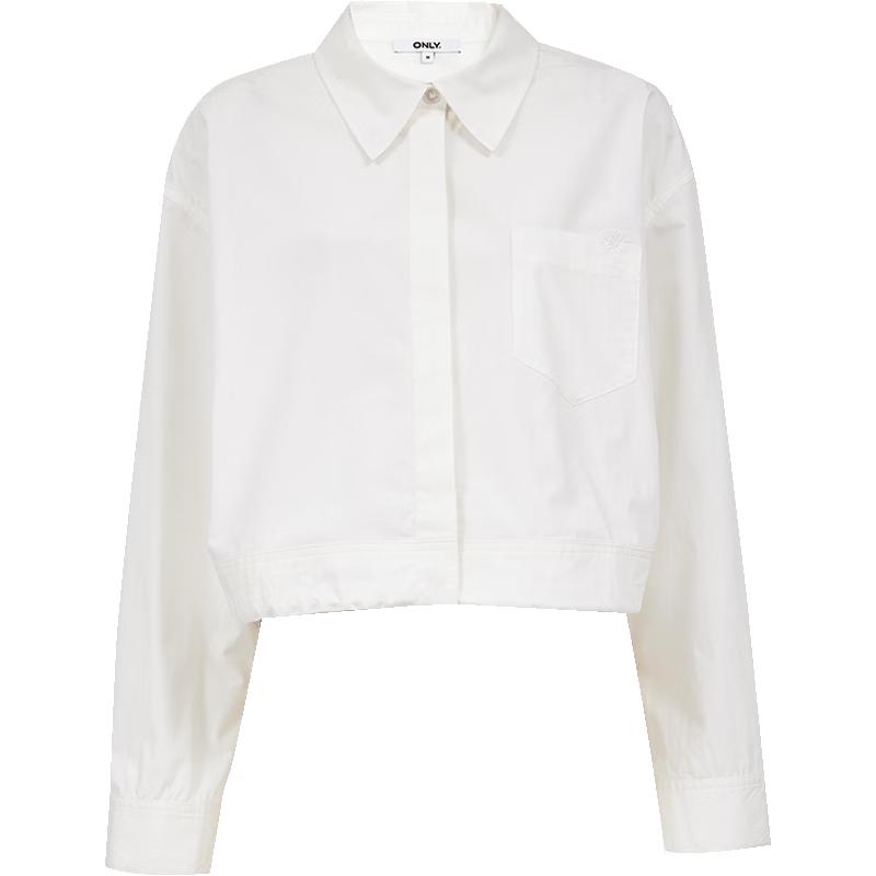 

ONLY Women s 2025 Spring Embroidered Cotton Lapel Jacket S