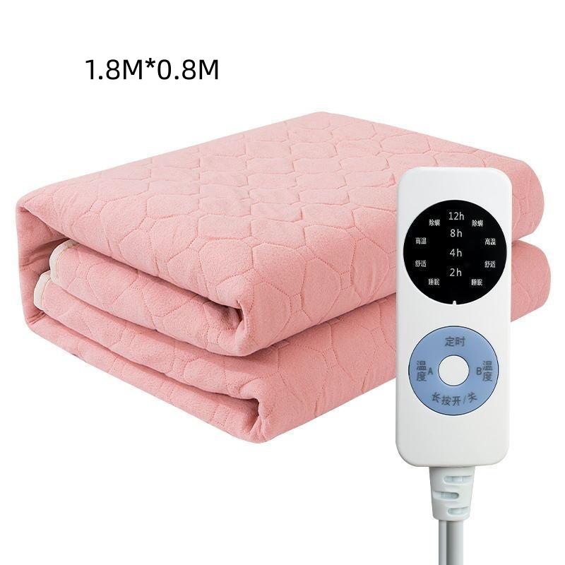 Intelligent Timed Electric Blanket Waterproof Heating Mattress Student Dormitory Temperature Regulating Electrothermal Pad