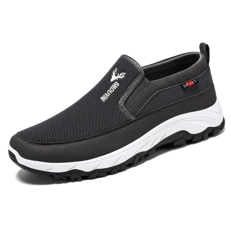 Slip-on Cloth Shoes, Versatile Men's Shoes, Casual Breathable Odor-resistant Shoes for Men.