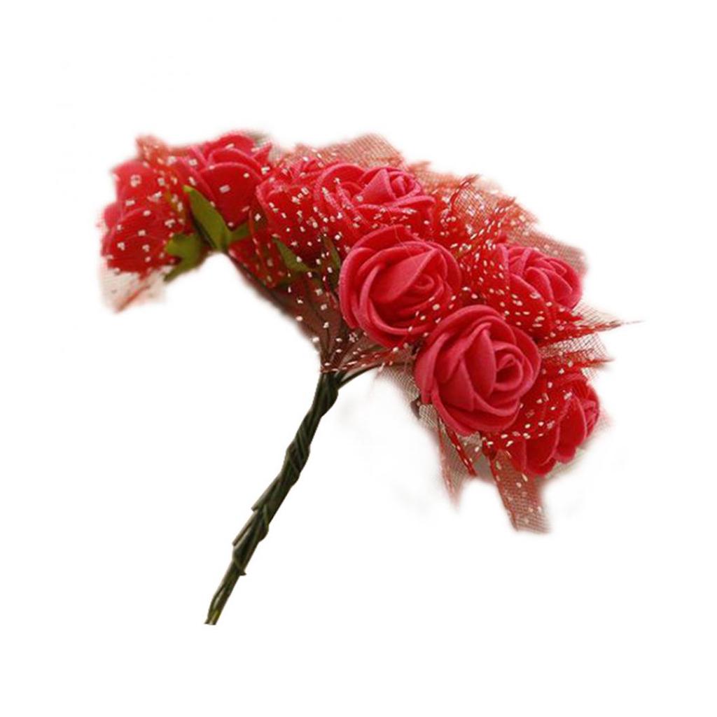 Foam Artificial Wrist Flower Fake Bouquet Wedding Party Decoration ADM
