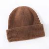 Winter new style high-end imitation cashmere warm thickened knitted hat fashionable versatile adult hat