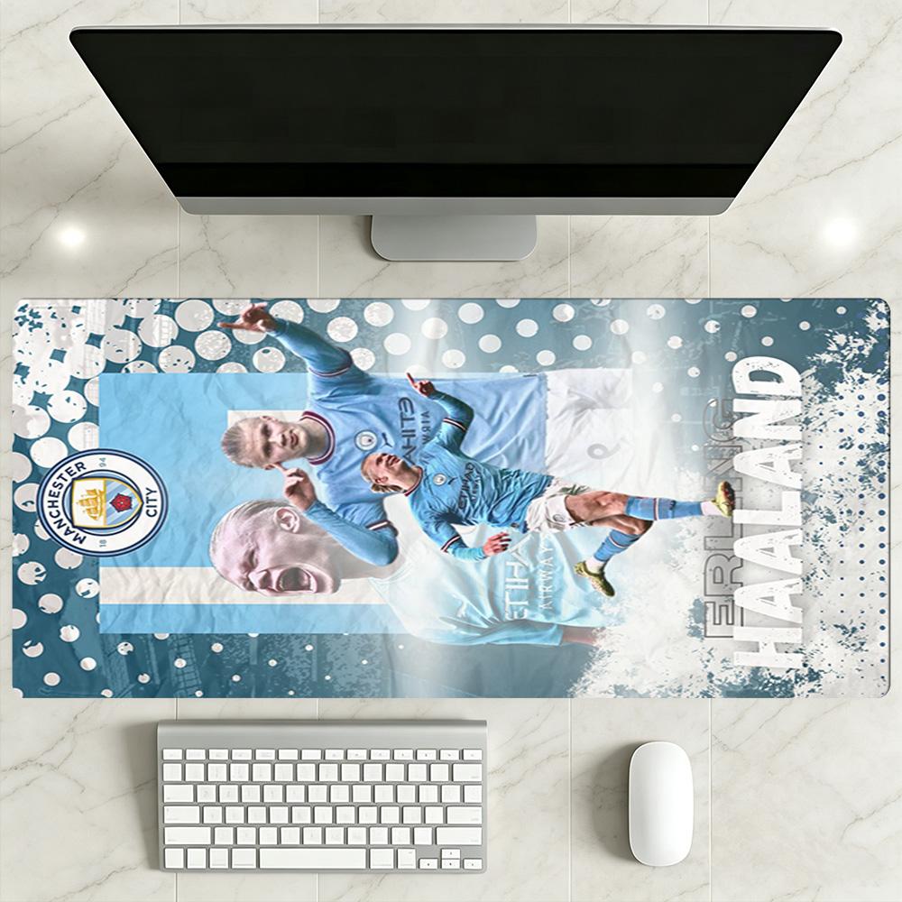 Haaland Gaming Mouse Pad Gaming Laptop Mouse Pad HD Print Desk Pad Non-Slip Rubber Bottom Perfect for Office Laptop Gaming Setup