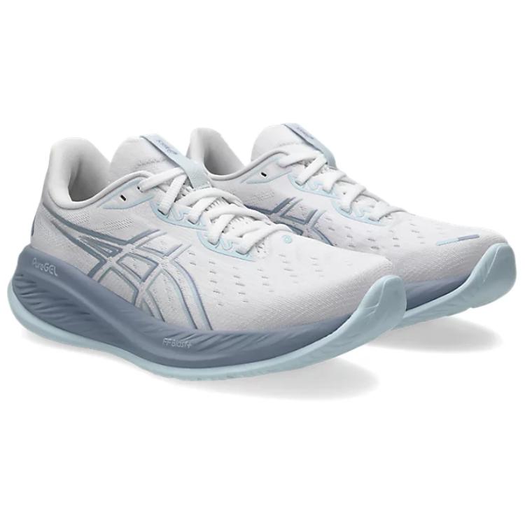 Asics Gel Cumulus 26 White Cool Grey Women Sneakers 1012B599-102