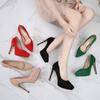 European And American Style Fashionable Simple Car Model Catwalk Banquet Etiquette Waterproof Platform Elegant High Heels Shoes
