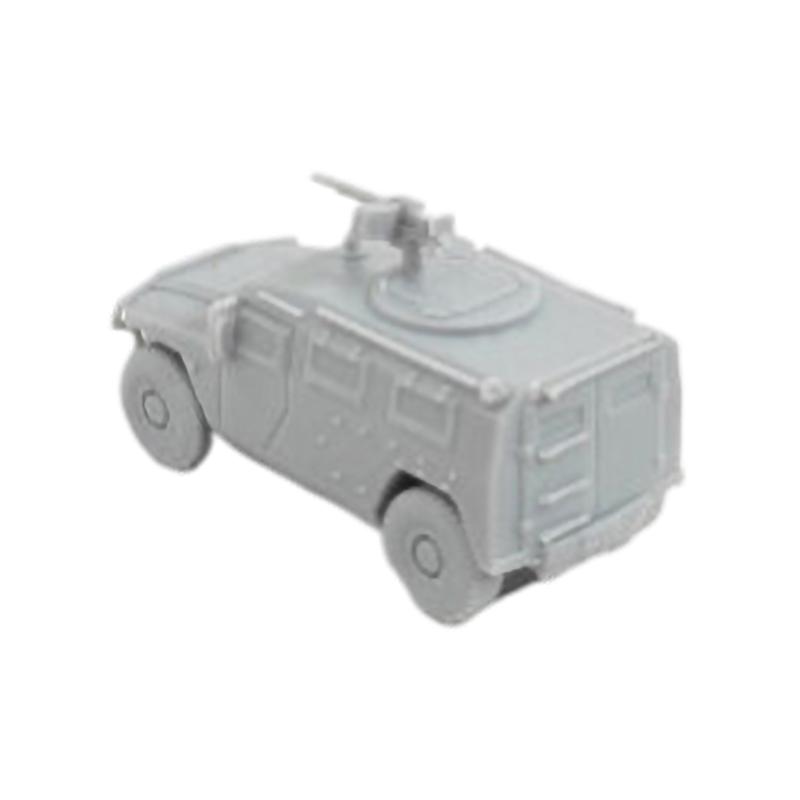 1/144 Scale Gaz Tigr Light Armored Vehicle Model Kit Tiger Armored Off-Road Vehicle Stereolithography Model