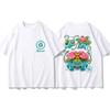 2026 Pokémon Gemeinsame Peripherieprodukte Kurzarm-T-Shirt Gengar Psyduck Mewtwo Aufdruck Herren Jungen und Mädchen Sommer Neue Mode Oberteil