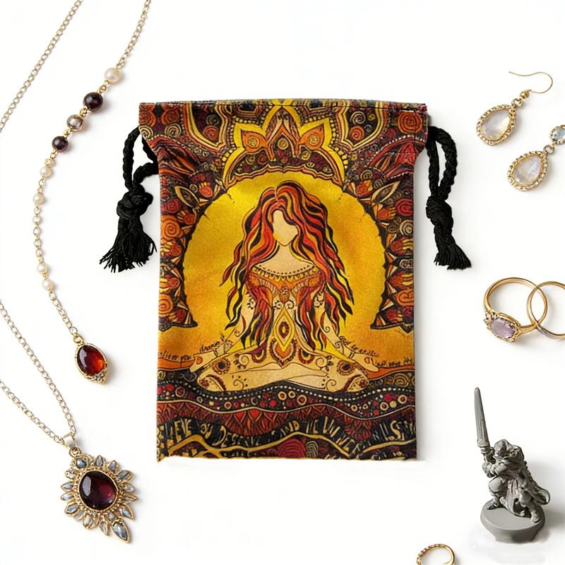 Velvet Storage Bag Dice Storage Bag Drawstring Tarot Card Holder Bag Jewelry Pouch Enthusiasts Hand Gift Bags