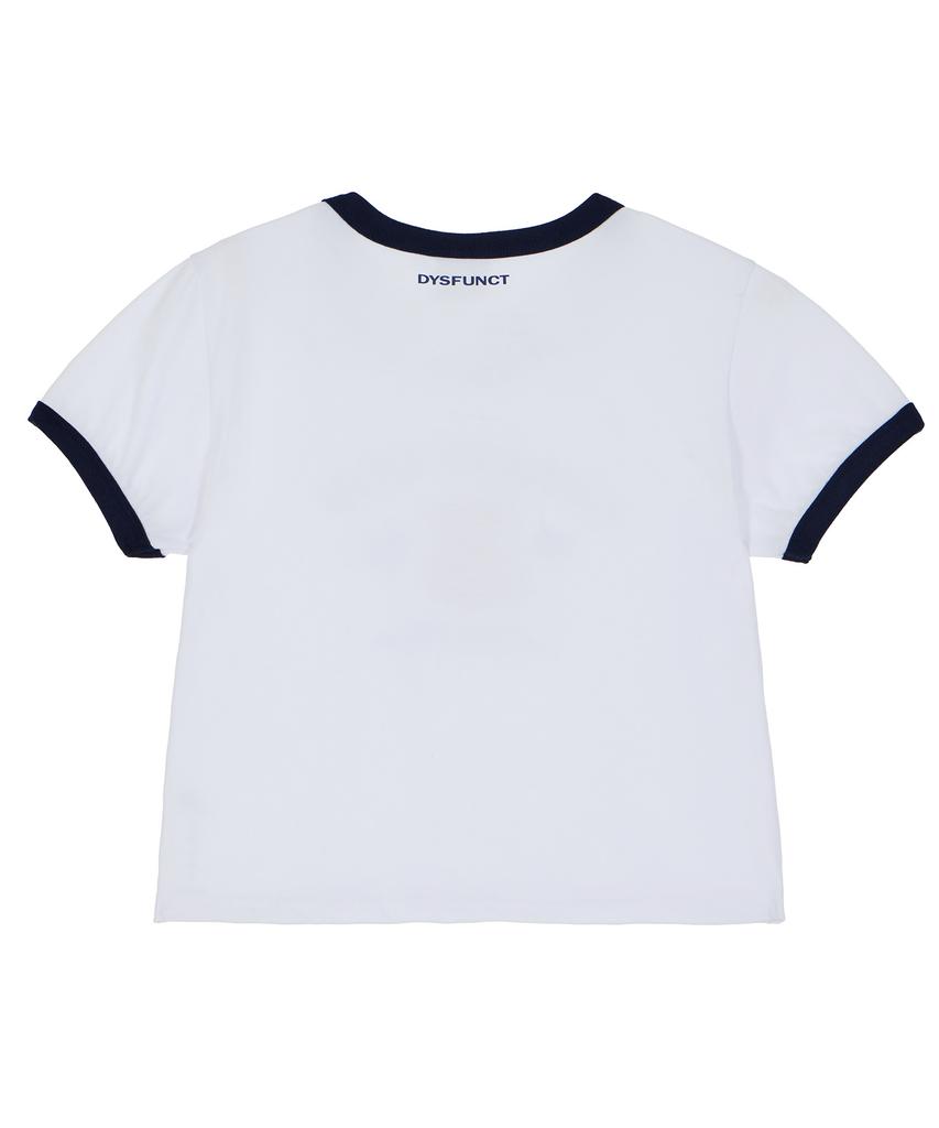 DYSFUNCT Lonely Cub Ringer T-Shirt(Navy)