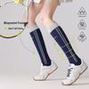 Women's Summer Compression Calf Socks: Ideal for Running, Fitness, Cycling, Hiking, Tennis - Long, Lightweight Design.