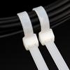 100Pcs Nylon Universal Cable Ties Buckle Heavy Duty Self-Locking Zip Ties Holder UV Resistant Plastic Cable Ties Tool Fasteners