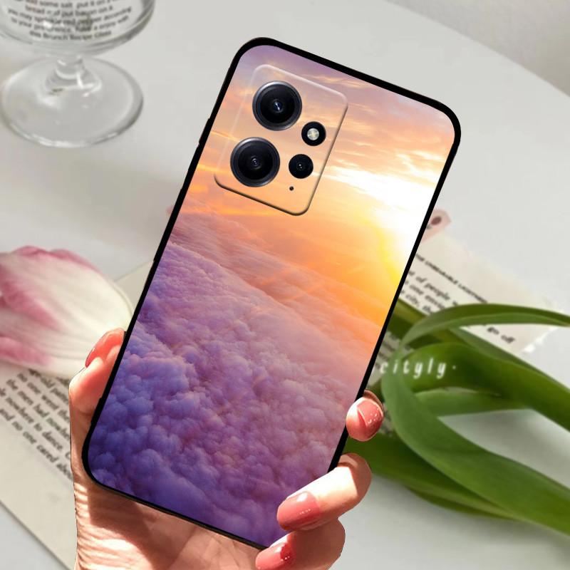 For Xiaomi Redmi Note 12 4G Case Cover Shockproof Silicone TPU Phone Back Cover for Xiaomi Redmi Note 12 Pro 5G 4G Fundas Note12
