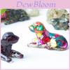Crystal Resin Dog Figurine With Unique Animal Decor For Home Office Gift