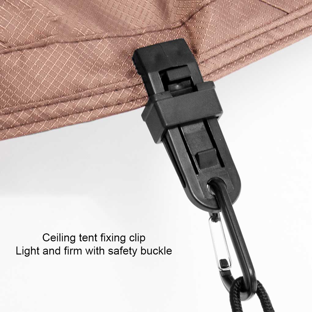 ABS Tent Clip Portable Replacing Windproof Adjustable Awning Fixing Clamp Fixture Fastener Tightener Accessories