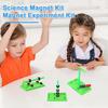 1 Set Magnet Experiment Kit Kids Early Education Pupil Student Physics Science Magnetism Experiment Tool STEM Teaching Aid Toy