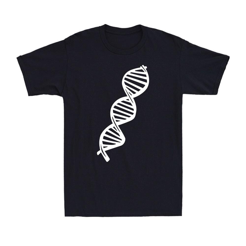 DNA Shirt Science Geek Nerd Biology Technical Genetics Biologist Men s T-Shirt L