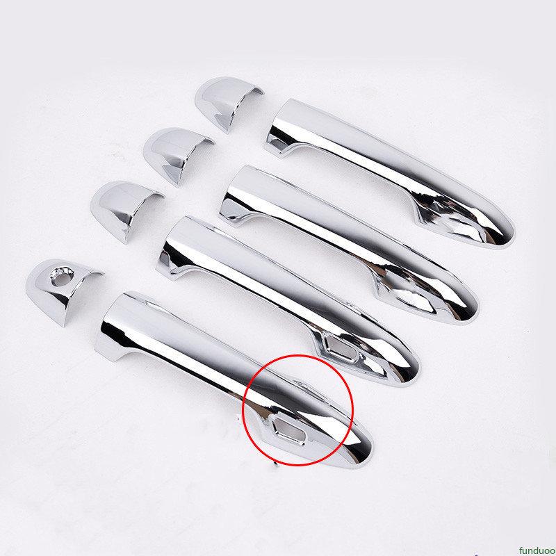 Car Decoration Door Handle Cover For Toyota Rav4 Xa40 2014- Cars Accessories Exterior Styling Upgrade Modify A Car