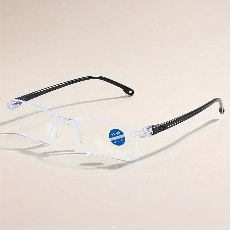 6pcs Blue Lightweight Blocking Reading Eyeglasses for Male  Female Anti-Fatigue Computer Eyewear with + 1 . 00 to+250DiopterStrength