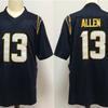 NFL San Diego Chargers Football Jersey Men Women V-Neck Sports Fan Apparel Cotton Blend