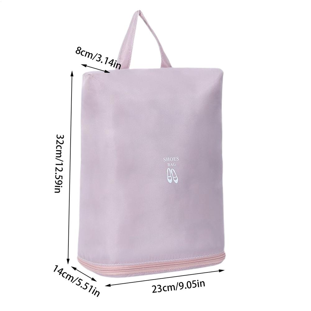 Shoe Bags for Travel Foldable Waterproof Shoe Pouches Organizer Lightweight Oxford Cloth Pouch with Large Capacity for Traveling