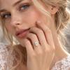 Luxuriant Lab Grown Diamond SI 1.50 ctw Solitaire Ring in 18K gold , 14K gold, 9K gold, Platinum fine jewelry for women wedding ring gift
