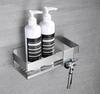 Moisture-Resistant, Anti-Corrosion 304 Stainless Steel Nail-Free Bathroom Shelf