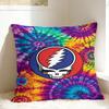 Album G-Grateful D-Dead Band Pillowcases Cute Funny Pillow Case For Chair Sofa Home Decor Comfy Pillow Cover