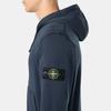STONE ISLAND Solid Color Hooded Zip Long Sleeve Sweatshirt Men Sweatshirts K2S1561000-61S0051-V0020