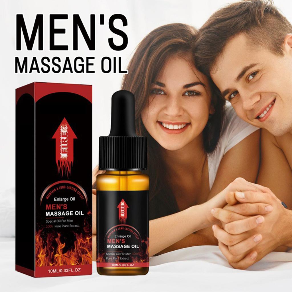 Men's Massage Oil Endurance Enhancement Long-Lasting Men's Care Massage Oil Extended Strength Massage Oil,10ML