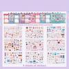 Cute Miniature Scene Sticker 36 Scenes Stacking Sticker New Scenery Sticker Book  Children Gifts