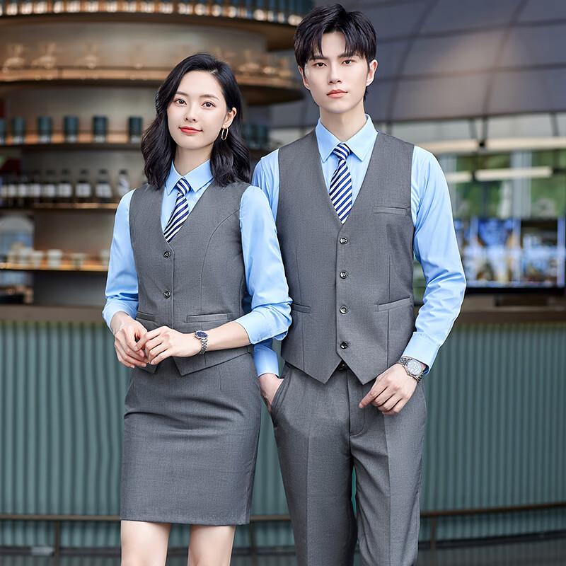 

Tluoman Жилет мужской деловой формальный 4XL