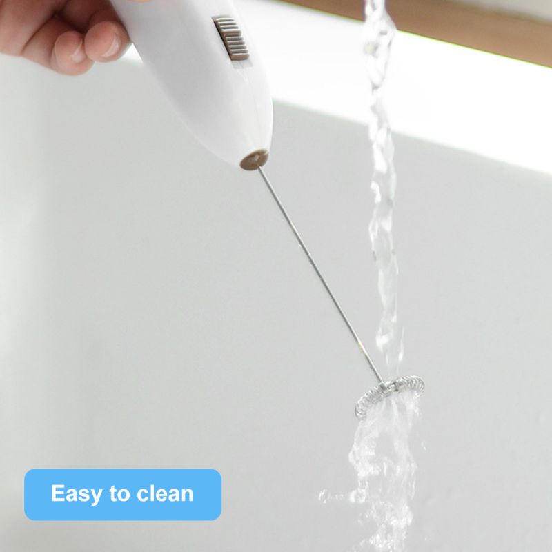 Mini Milchaufschäumer USB Wiederaufladbar 3 Geschwindigkeiten Schaumbereiter Kaffee Schneebesen Mixer Elektrischer Handmixer Eierschläger Küchenwerkzeug